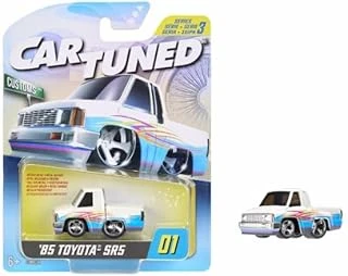 Mgae Cartuned S3 1985 Toyota Sr5, Desenli Custom Diecast Araba, Çok Renkli, Metal Gövde, Koleksiyon Arabası ürün görseli 1