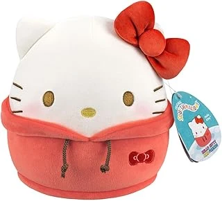 Squishmallows Sanrio Hello Kitty 20 Cm Resmi Caz Yazarları Kapüşonlu Sweatshirt ürün görseli 1