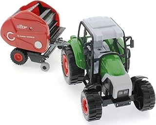 Mega Brands Sürtmeli Die Cast Yeşil Traktörlü Biçerdöver ürün görseli 1