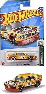 '73 Bmw 3.0 Csl Race Car Uzun Kart, Racers Serisi, Die-Cast Model ürün görseli 1
