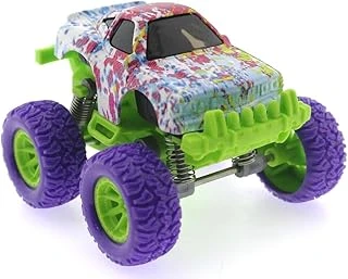 Mega Brands Die Cast Batik Desenli Mor Teker Araba ürün görseli 1