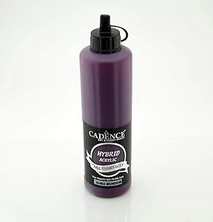 Cadence Hybrid Multisurface Akrilik Boya 500 Ml. H-064 Mürdüm ürün görseli 1