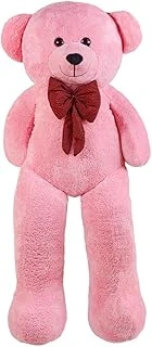 Pembe Papyonlu Dev Pelüş Ayıcık,Yumuşak Sevimli Büyük Boy Oyuncak Ayı,Sarılmalık Sevgiliye Hediye Ayıcık (130 Cm Pembe) ürün görseli 1
