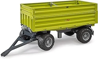 Bruder - Fonksiyonel Römork-Yeşil Ölçekli Model ürün görseli 1