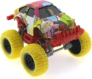 Mega Brands Die Cast Çizgi Film Desenli Sarı Teker Araba ürün görseli 1