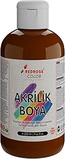 Kahverengi Akrilik Boya 250Gr ürün görseli 1