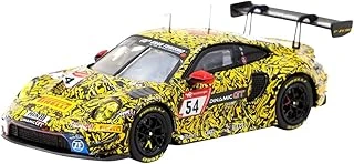 Tarmacworks 1/64 Porsche 911 Gt3 R Nurburgring 24H 2023 C. Engelhart/A. Güven/L. Heinrich/L. Vanthoor Bitmiş Ürün T64-084-23Nur54 ürün görseli 1