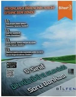 Bilfen 5.Sınıf Biltest Din Kültürü Soru Bankası ürün görseli 1
