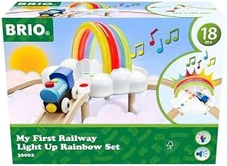 Brio 36002 İlk Trenim Gökkuşağı Seti - Çok Renkli, 36,5 X 13 X 27 Cm ürün görseli 1