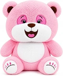 Pembe Pelüş Gülen Ayıcık,Sevimli Yumuşacık Oyuncak,Gülen,Pembe,Gülen Mani,Sarılmalık,Gülen Yüz,Mutlu Ayıcık,Pelüş Ayı ürün görseli 1