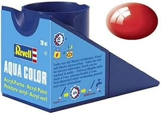 Revell - Su Bazlı Maket Boyası Ateş Kırmızısı Parlak Ml (36131) ürün görseli 1