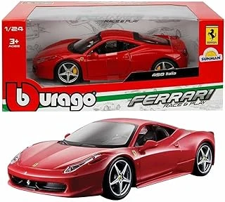 1/24 Ferrari F12 Berlinetta Model Araba, Kırmızı ürün görseli 1