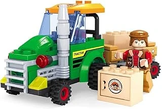 28401 Sun Blx-Çiftlik Set Traktör 1Fgr.103 Parça ürün görseli 1