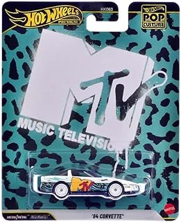 - '84 Chevrolet Corvette - Mtv (1/64) Pop Culture - Jhw93 ürün görseli 1