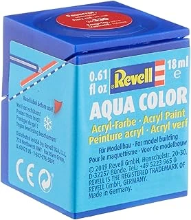 Revell Aqua Color Su Bazlı Maket Boyası Yarı Parlak - Ateş Kırmızısı 18Ml-36330 ürün görseli 1