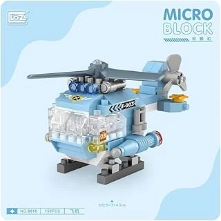 Lz8616 Loz Helikopter Blok Seti Mini Poşet -Vagon Life ürün görseli 1