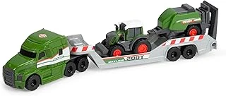 Dickie, 203735006, Fendt Çekici Traktörlü Araç Seti, 2'Li Paket, Serbest Tekerlekli, Hareketli Açılabilir Parçalar, 9 Cm, 32 Cm ürün görseli 1