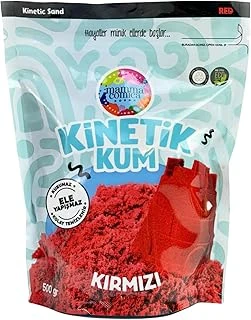Kırmızı Kinetik Kum - 500 Gr ürün görseli 1