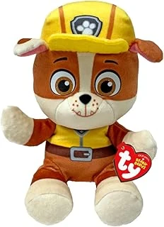 Ty Rubble Paw Patrol Çocuklar Için Yumuşak Pelüş Oyuncak, Pelüş Oyuncak, Koleksiyon Parçası, Beanie Babies Serisi, Standart ürün görseli 1