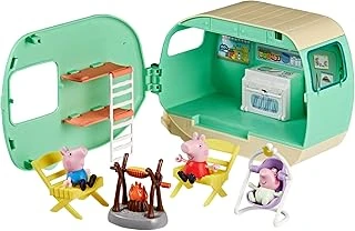 Peppa Pig Üç Küçük Domuzcuk Karavan Oyun Seti, 3 Figürlü, Evie Dahil, 3 Yaş Üzeri Kız Erkek Çocuklar Için Okul Öncesi Oyuncaklar ürün görseli 1