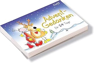 Oups Kärtchenbox: Adventgedanken: 24 Spruchkärtchen Für Die Adventzeit (Auch Als Adventkalender Geeignet) ürün görseli 1