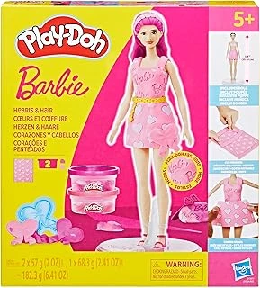 Play-Doh Kalpler Saçlar Oyuncak Bebek Seti ürün görseli 1