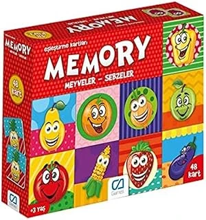 Ca Games Memory Meyveler, Sebzeler ürün görseli 1