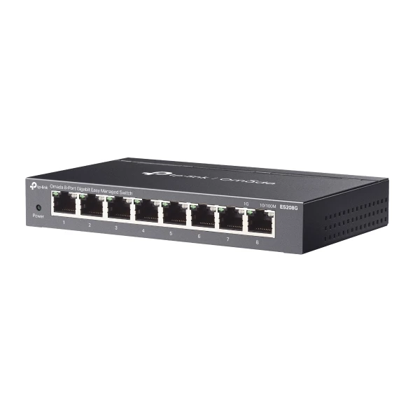 TP-LINK ES208G 8PORT KOLAY YÖNETİLEBİLİR SWITCH - Resim 3