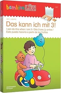 Bambinolük-Sets: Georg-Westermann-Verlag Bambinolük Set Das Kann Ich Mit 3: Kasten + Übungsheft/E / 3 Jahre: Das Kann Ich Mit 3! (Bambinolük-Sets: Kasten + Übungsheft/E) ürün görseli 1
