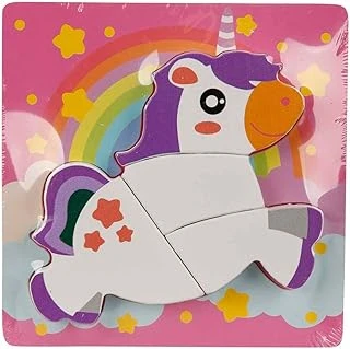 Tahta Puzzle Unicorn ürün görseli 1