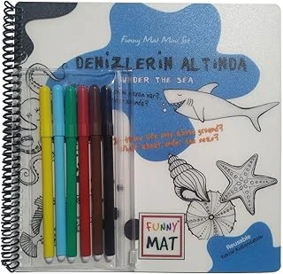 Akademi Çocuk Funny Mat Mini Set Denizlerin Altinda Kalemli ürün görseli 1