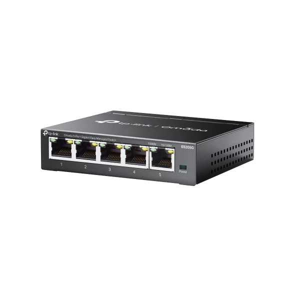 TP-LINK ES205G 5PORT KOLAY YÖNETİLEBİLİR SWITCH - Resim 3