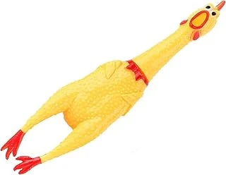 Orret Çığlık Tavuk Oyuncak Sarı Kauçuk Squaking Tavuk Oyuncak Yenilik Dayanıklı Kauçuk Tavuk Stres Yetişkinler Çocuklar Için Komik Güvenlik Oyuncak Evcil Hayvanlar (35 Cm) ürün görseli 1