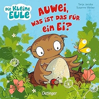 Die Kleine Eule: Auwei, Was Ist Das Für Ein Ei? ürün görseli 1