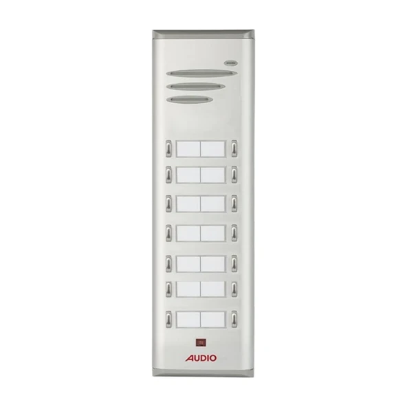 AUDIO 004845 E14 Çift Butonlu Zil Panel 14'lü Fiyatı ürün görseli 1