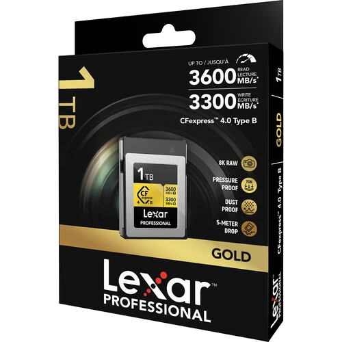 Lexar 1TB Professional CFexpress Type B Gold - Resim 5