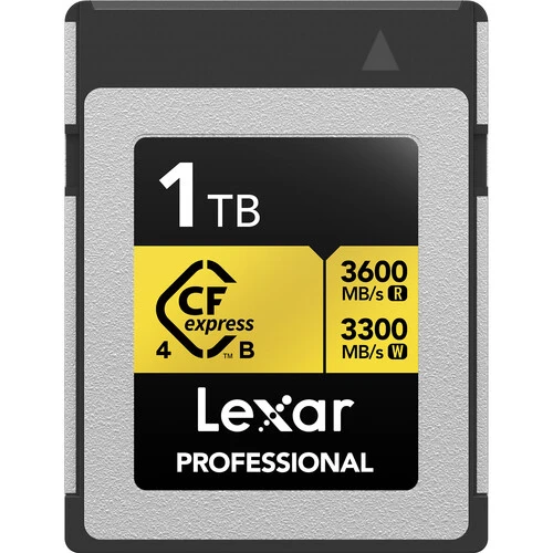 Lexar 1TB Professional CFexpress Type B Gold ürün görseli 1