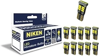 Niken Led Ampul T10 Canbus Park Ledi Ledli 6500K Beyaz 12V-24V 10'Lu Paket ürün görseli 1