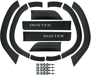 Ferrous Autoaccessories Dacia Duster Parlak Krom Yazılı Kapı Çamurluk Koruma Dodik Seti 2018 Üstü ürün görseli 1