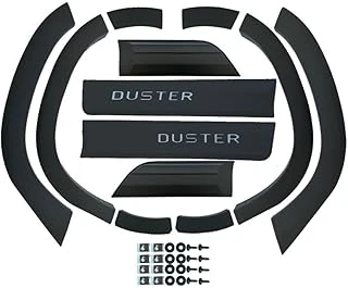 Ferrous Autoaccessories Dacia Duster Ile Uyumlu Gri Yazılı Kapı Çamurluk Koruma Dodik Seti 2018 Üstü ürün görseli 1