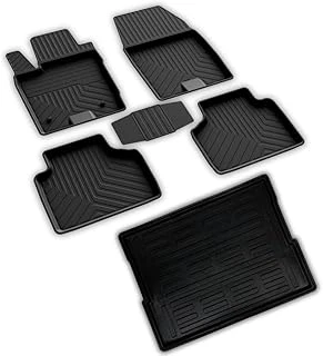 Ford Courier Ile Uyumlu Ferrous 4D Paspas 3D Bagaj Havuzu 2014 2023 ürün görseli 1