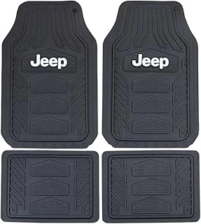 Plasticolor 001668R01 Jeep Weatherpro 4 Parça Paspas Seti, Siyah ürün görseli 1
