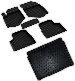 Ferrous Autoaccessories Peugeot 2008 Ile Uyumlu 4D Paspas Alt 3D Bagaj Havuzu 2023 Üstü ürün görseli 1