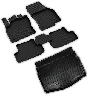 Ferrous Autoaccessories Volkswagen T Roc Ile Uyumlu 4D Paspas Alt 3D Bagaj Havuzu 2019 Üstü ürün görseli 1