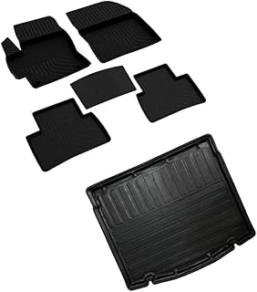 Ferrous Autoaccessories Toyota Corolla Cross Ile Uyumlu 4D Paspas 3D Bagaj Havuzu 2020 Üstü ürün görseli 1