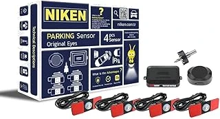 Niken Lens Görünümlü Sesli Park Sensörü Gri ürün görseli 1