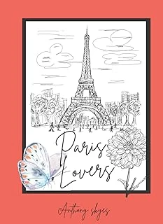 Independently Published Paris Lovers: Neat Rectangle Lined Sketch Pad, 8×11 Inches, 100 Pages With Paris Tower Designed Cover ürün görseli 1
