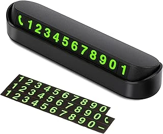 Wonkey Araç İçi Park Numaralığı, Numaratör, Park Telefon Numarası, Araba Torpido Cam Cep Telefon Kartı ürün görseli 1