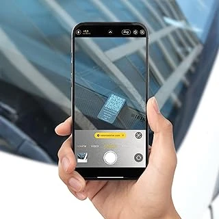 Valent Qr Kodlu Araç Kartı - Acil Ya Da Yanlış Park Edilen Araçlar İçin Qr Kodlu Bilgilendirme Standı ürün görseli 1