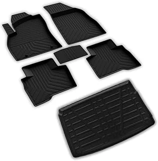 Ferrous Autoaccessories Peugeot Bipper Combi Ile Uyumlu 4D Paspas Halı Bagaj 3D Bagaj Havuzu 2008 Üstü ürün görseli 1